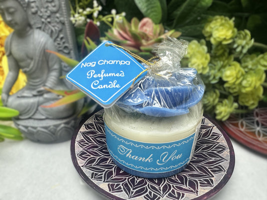 Auroshikha Thank You Flower Candle
