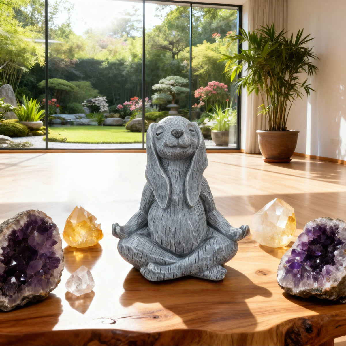 Mysti the Meditating Rabbit