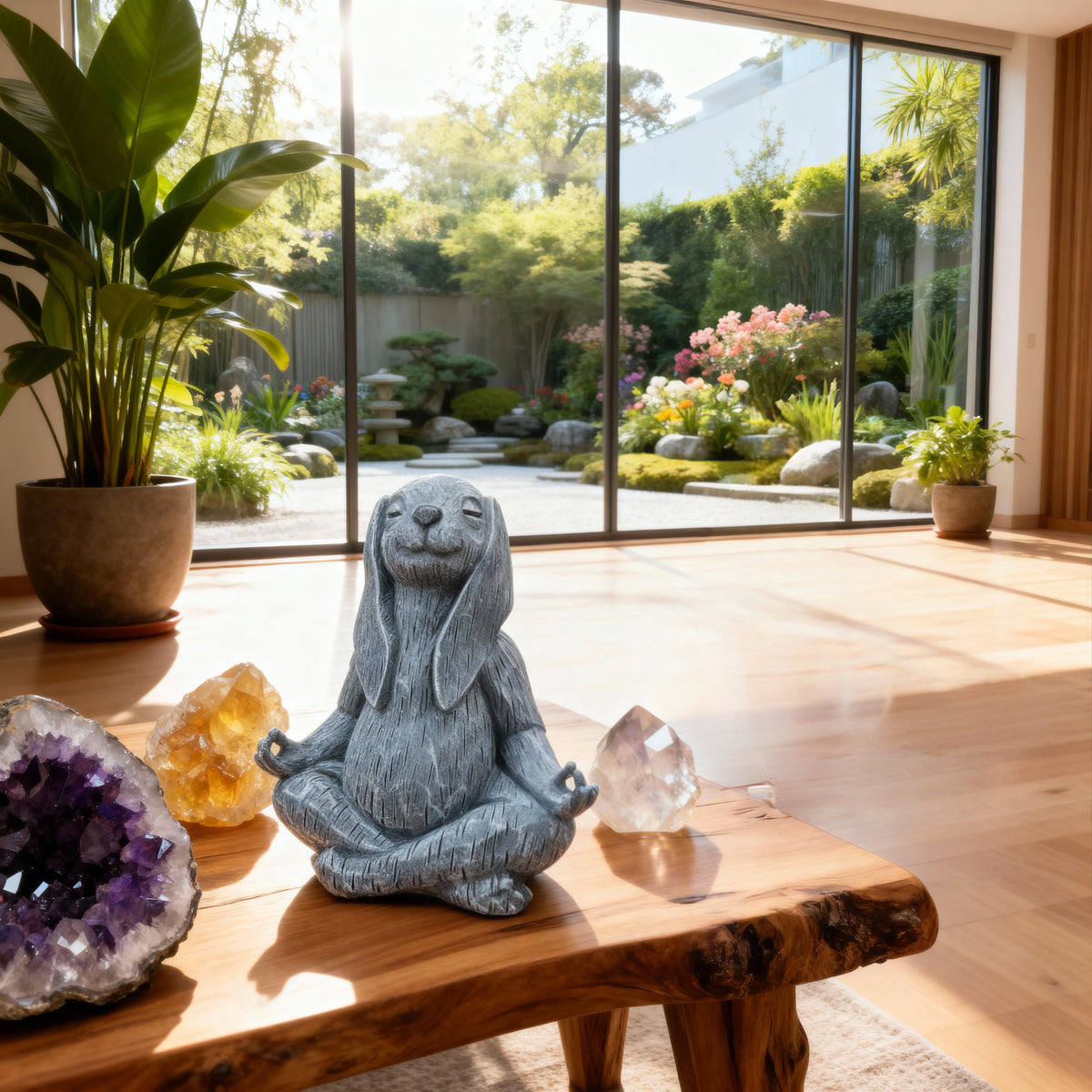 Mysti the Meditating Rabbit