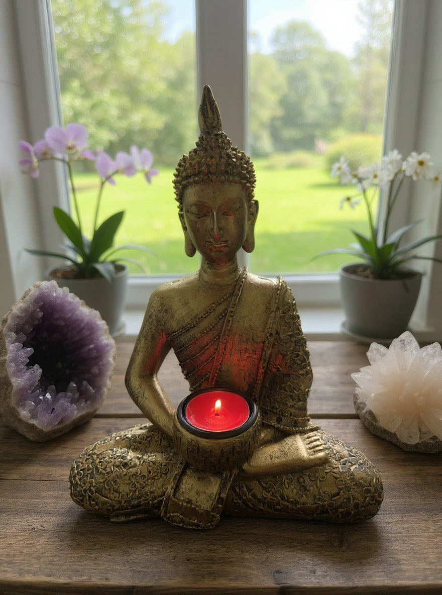 Velas de té de chakras sin aroma