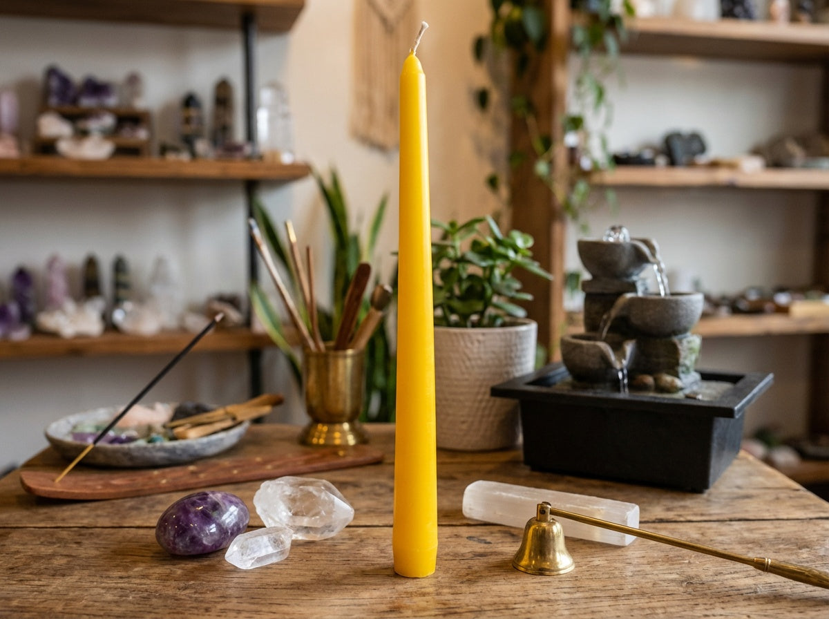 Velas cónicas surtidas de 10" (paquete de 12)
