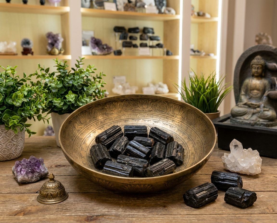 Black Tourmaline Raw (STN14)