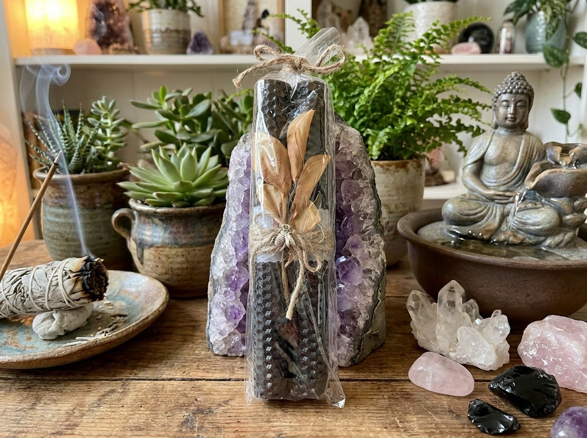 8" Natural Beeswax Candles