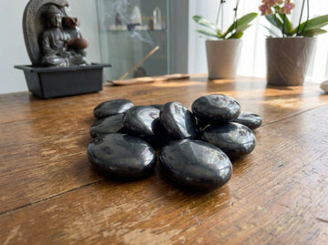 AAA Shungite Palm Stone