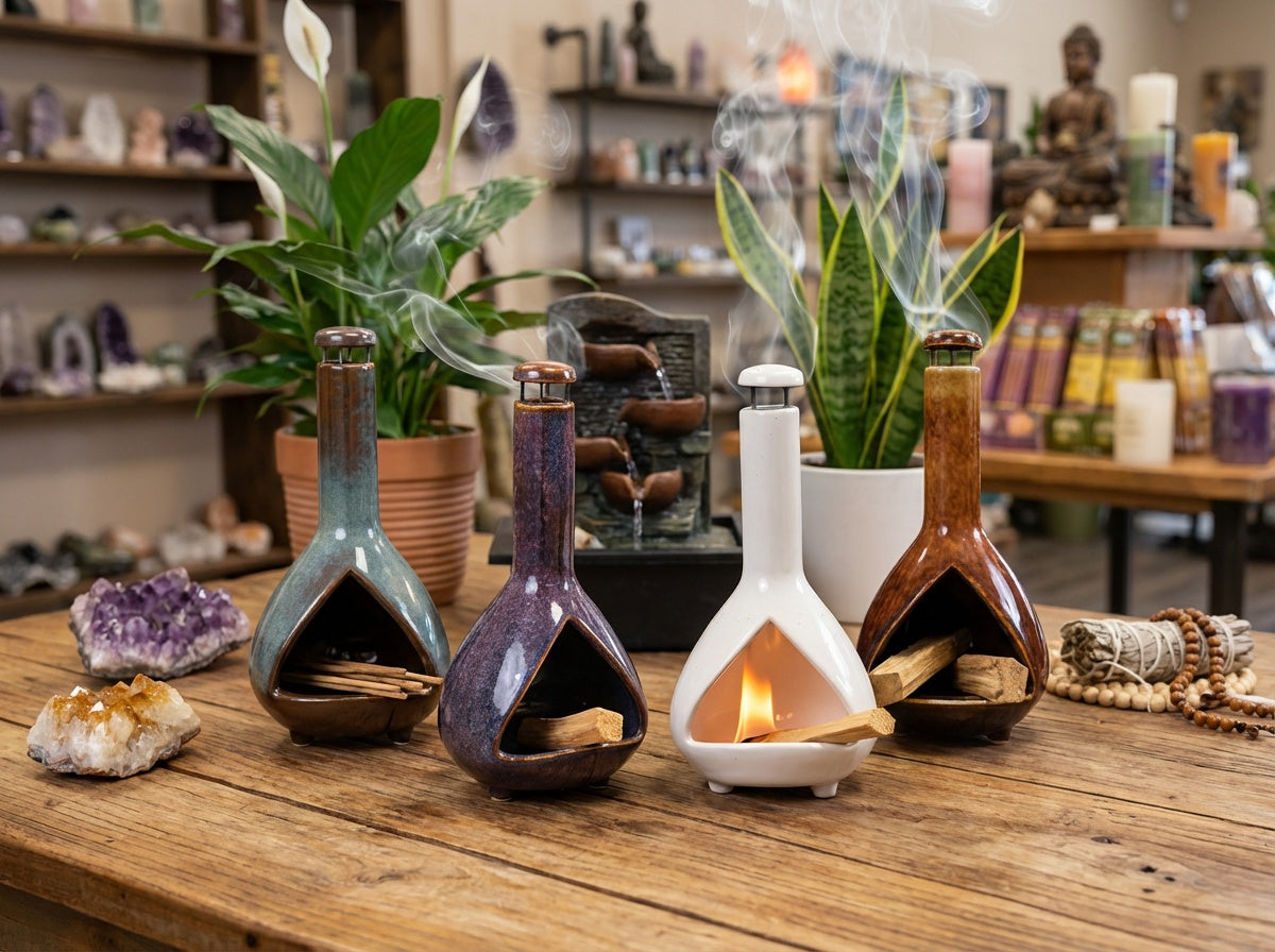 Mini Chiminea Smudge Burner