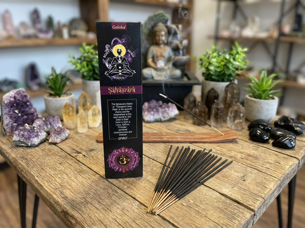 Incienso Goloka Siete Chakras - 15 Gramos