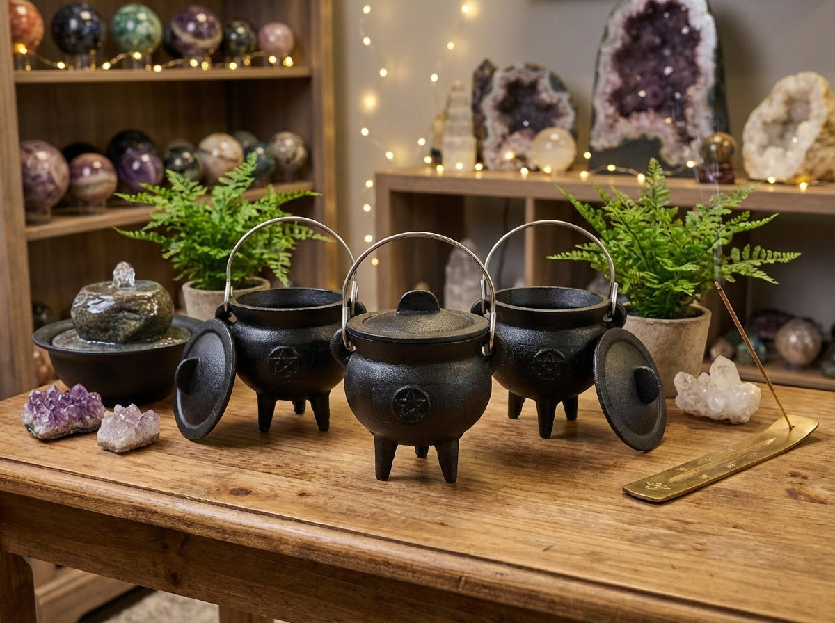 Cast Iron Cauldron