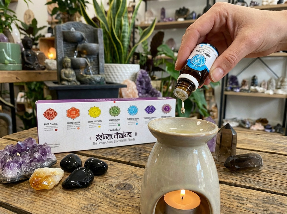 Goloka Chakra Essential Oil Set