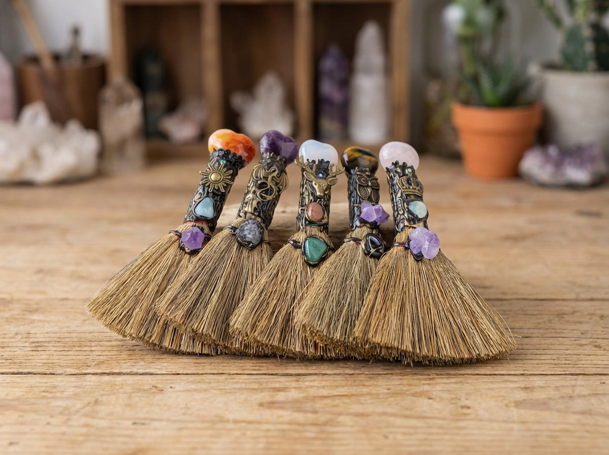 Handmade Magic Brooms