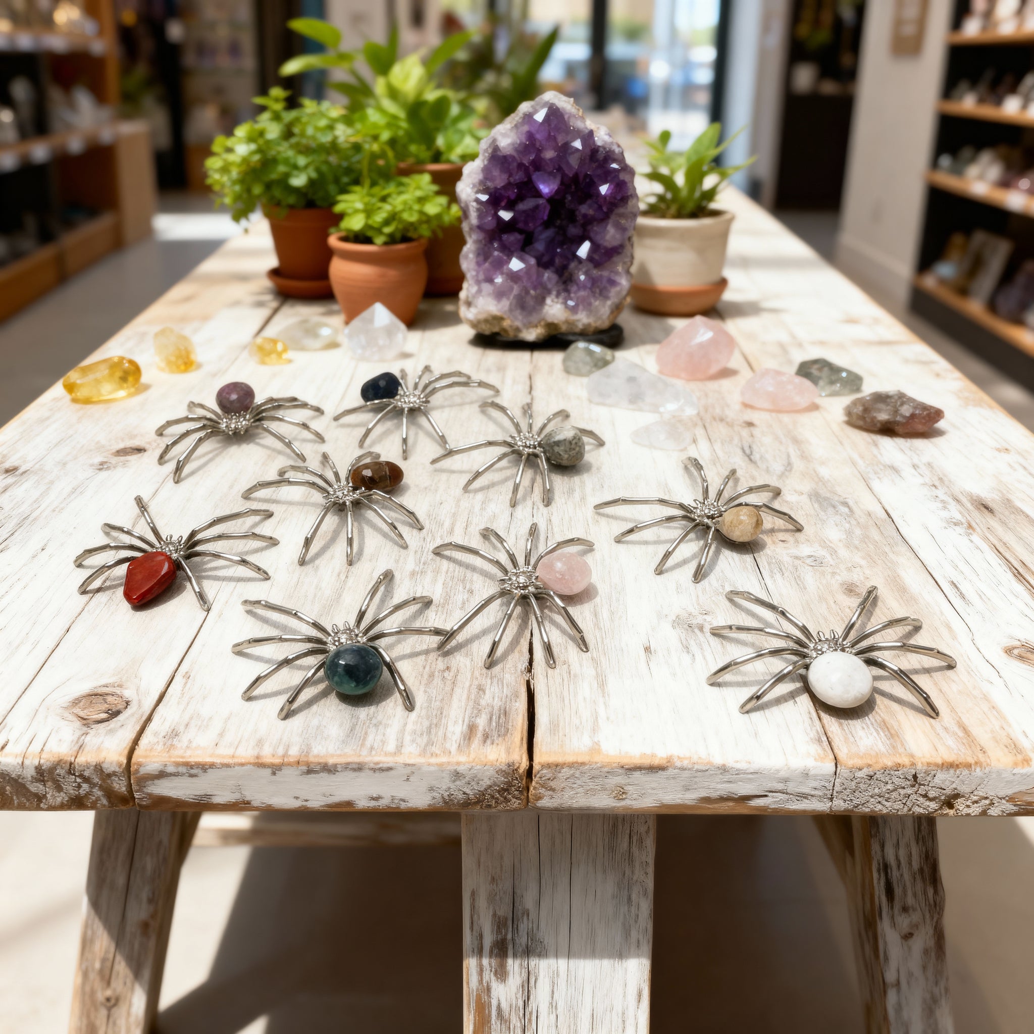 Crystal Spiders