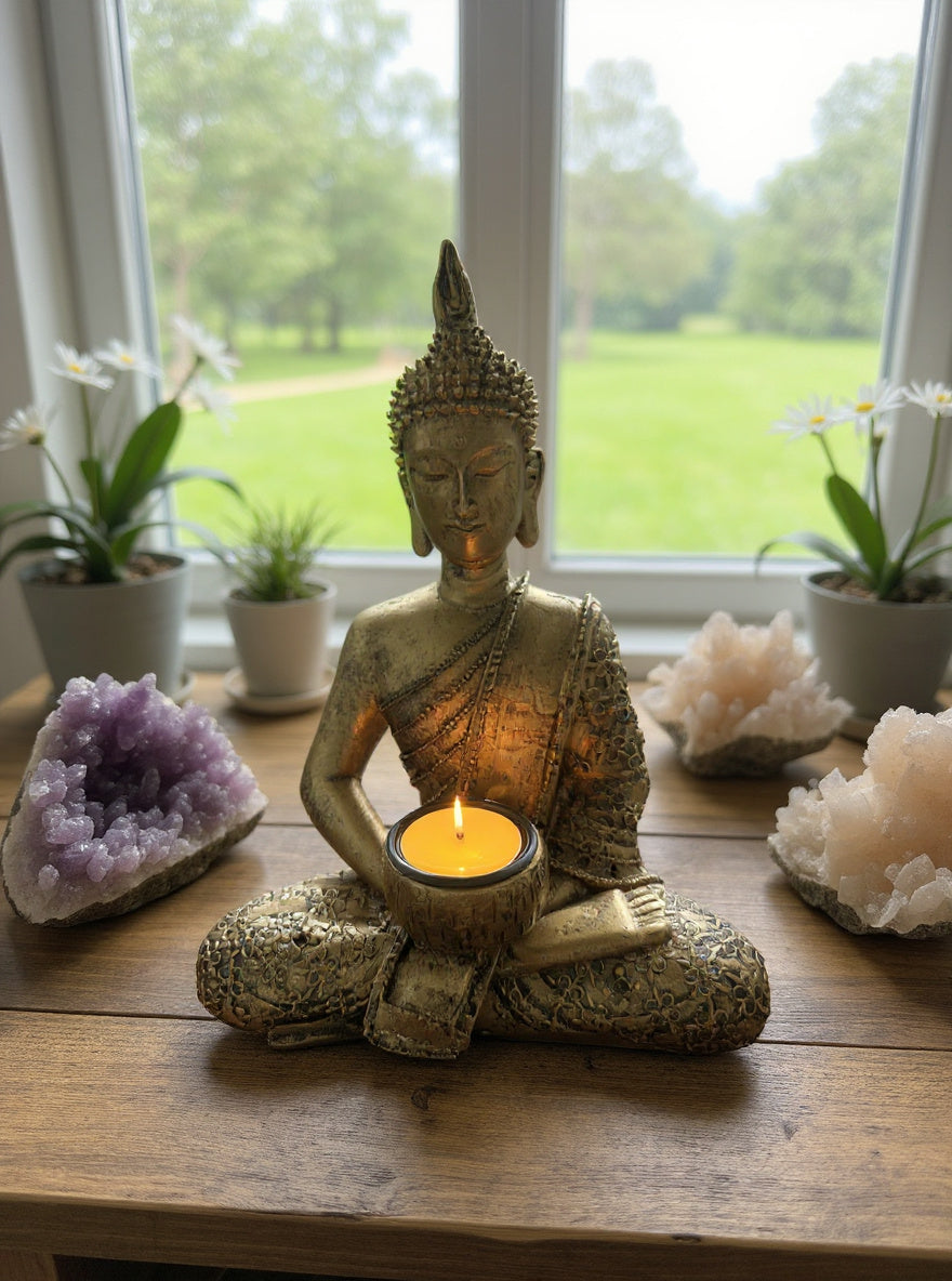 Velas de té de chakras sin aroma