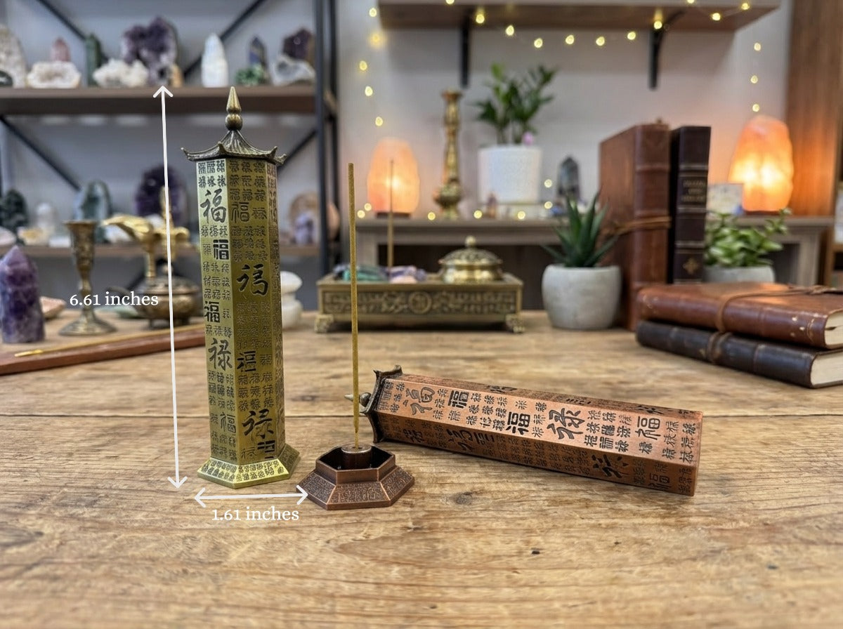Chinese Standing Incense Holder