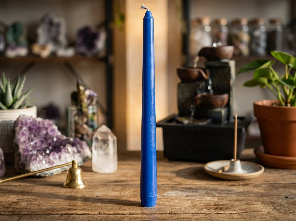 Velas cónicas surtidas de 10" (paquete de 12)