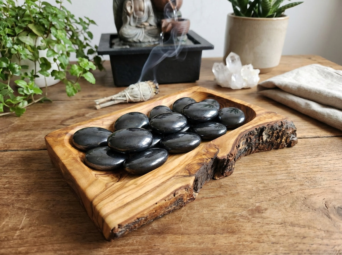 AAA Shungite Palm Stone
