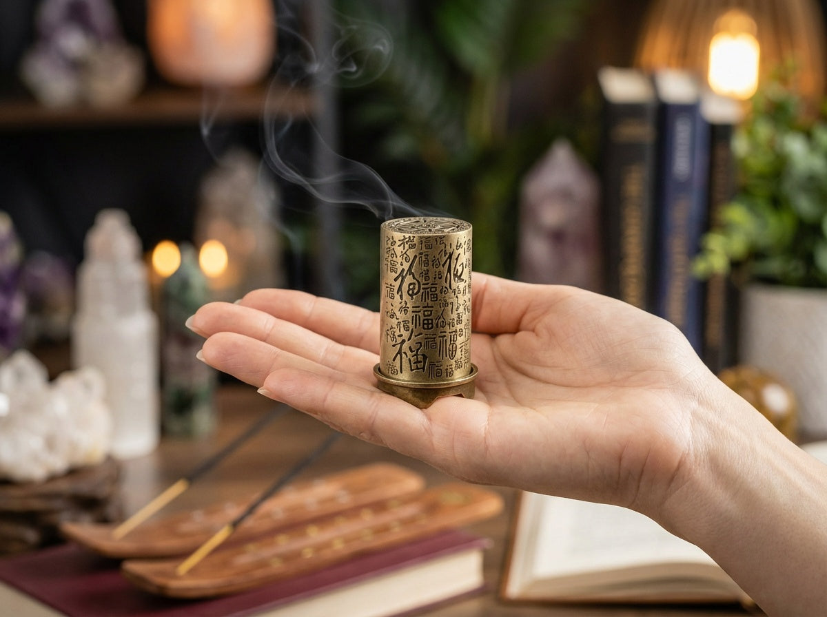 Chinese Incense Cone Burner