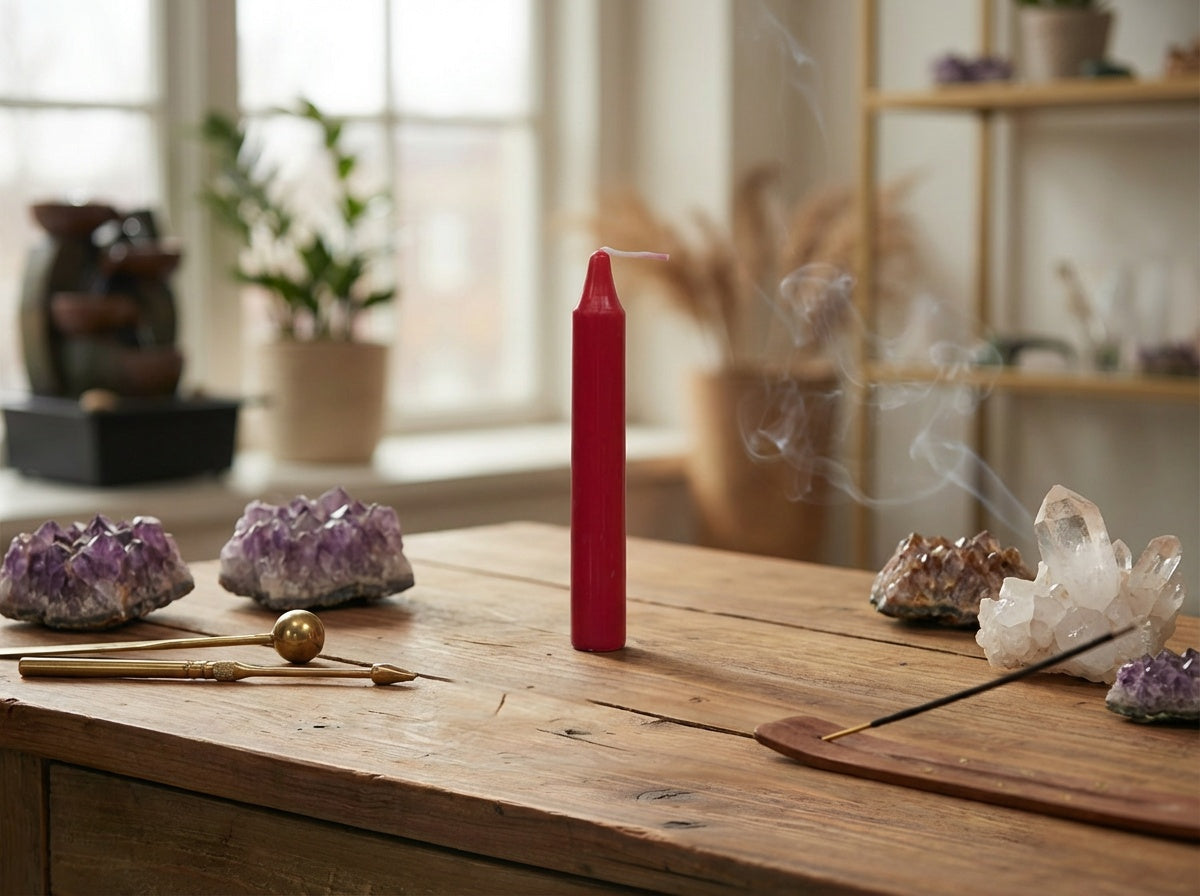 Paquete de exhibición de velas rituales en miniatura (cada una)