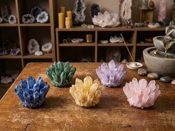 Quartz Crystal Flower Cluster