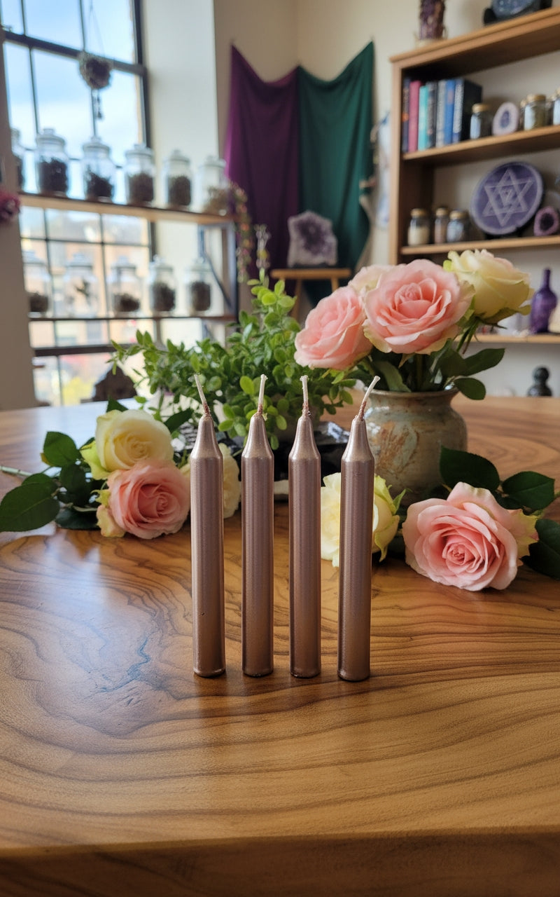 Metallic Ritual Candles