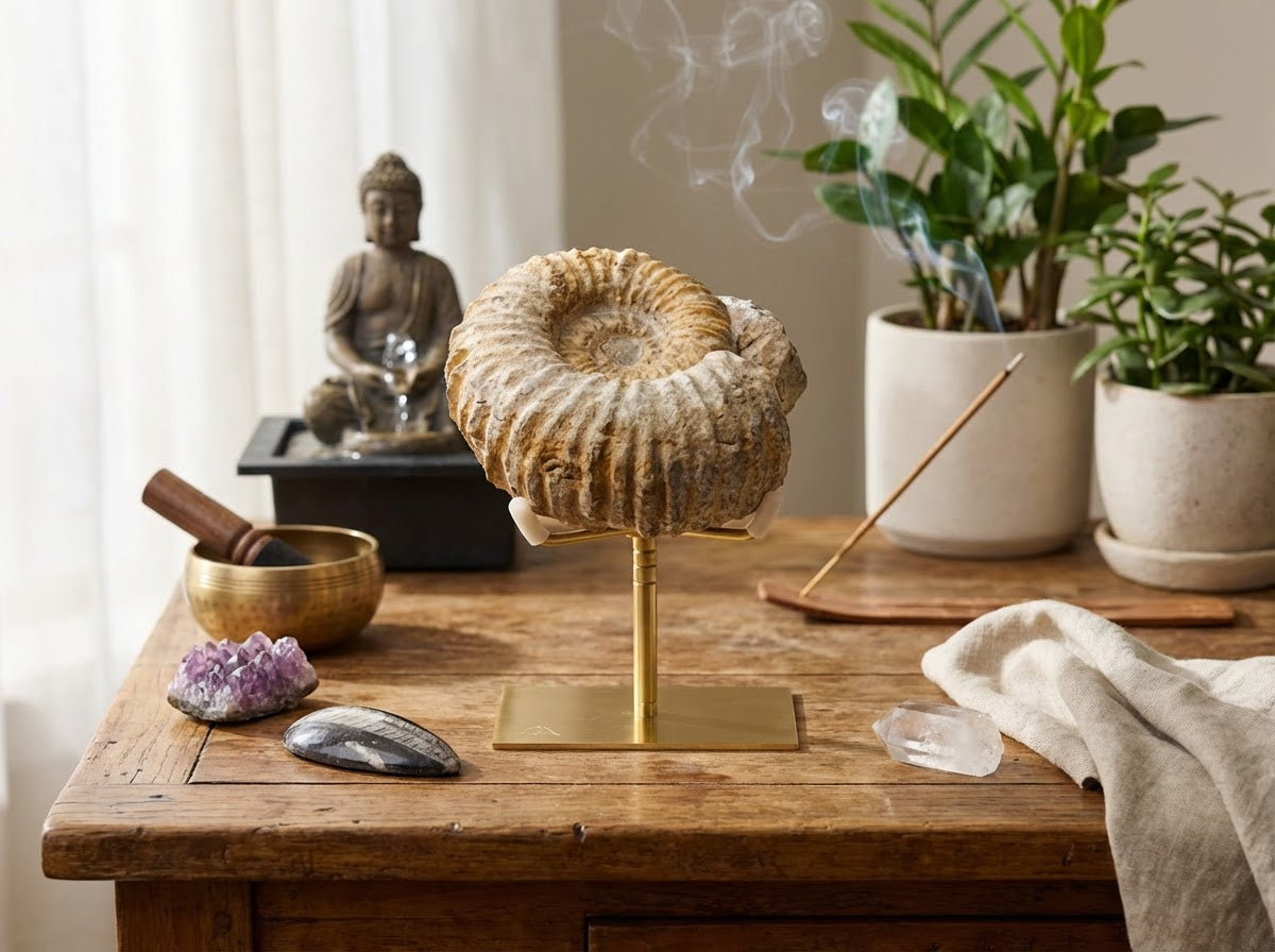 Ammonite Fossil