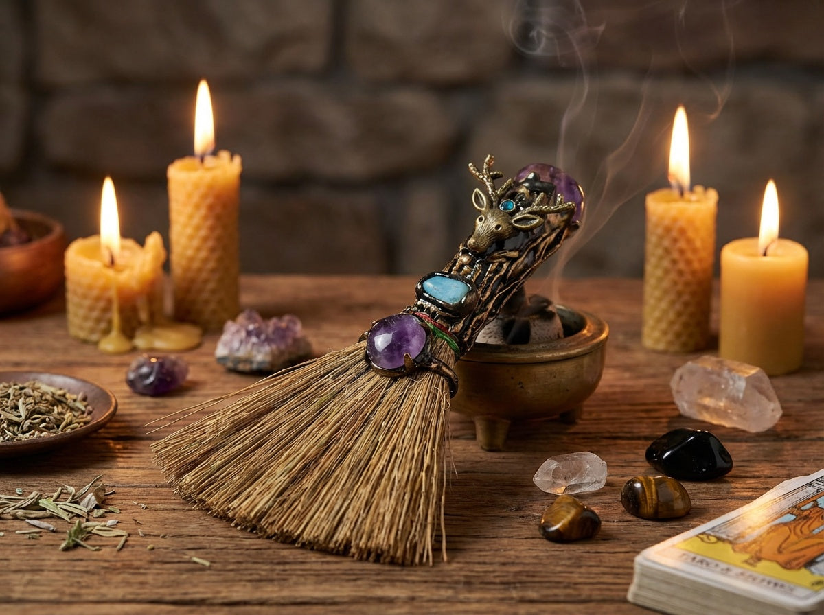 Handmade Magic Brooms