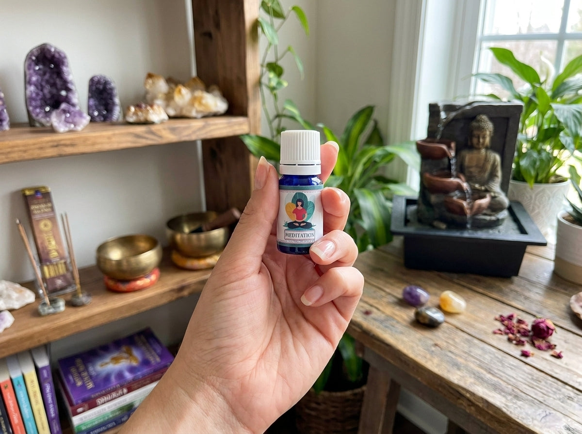 Mezclas de aceites esenciales para la meditación Goloka