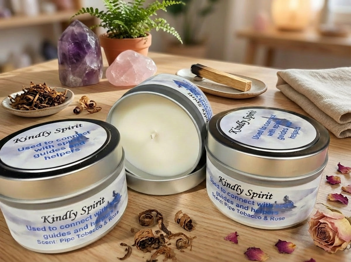 Kindly Spirit Tin Candle