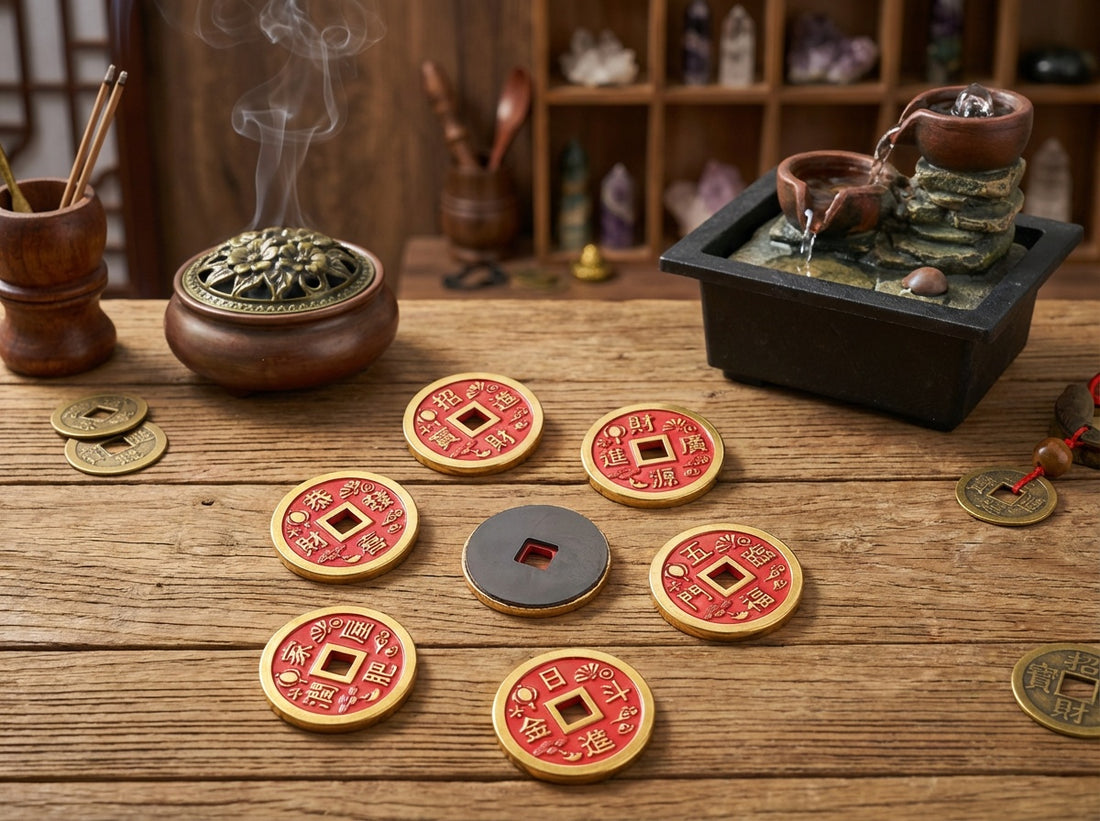 Chinese Celebration Copper Coins