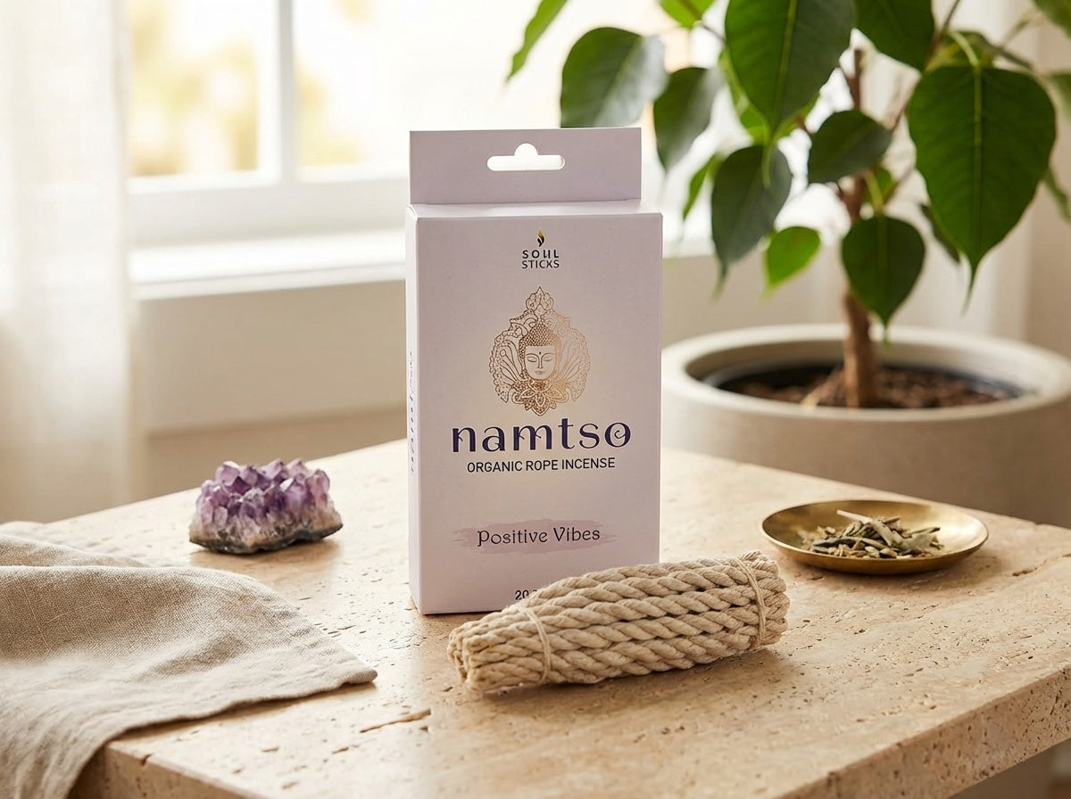 Incienso orgánico en forma de cuerda Namtso