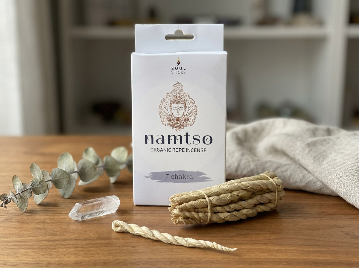 Incienso orgánico en forma de cuerda Namtso