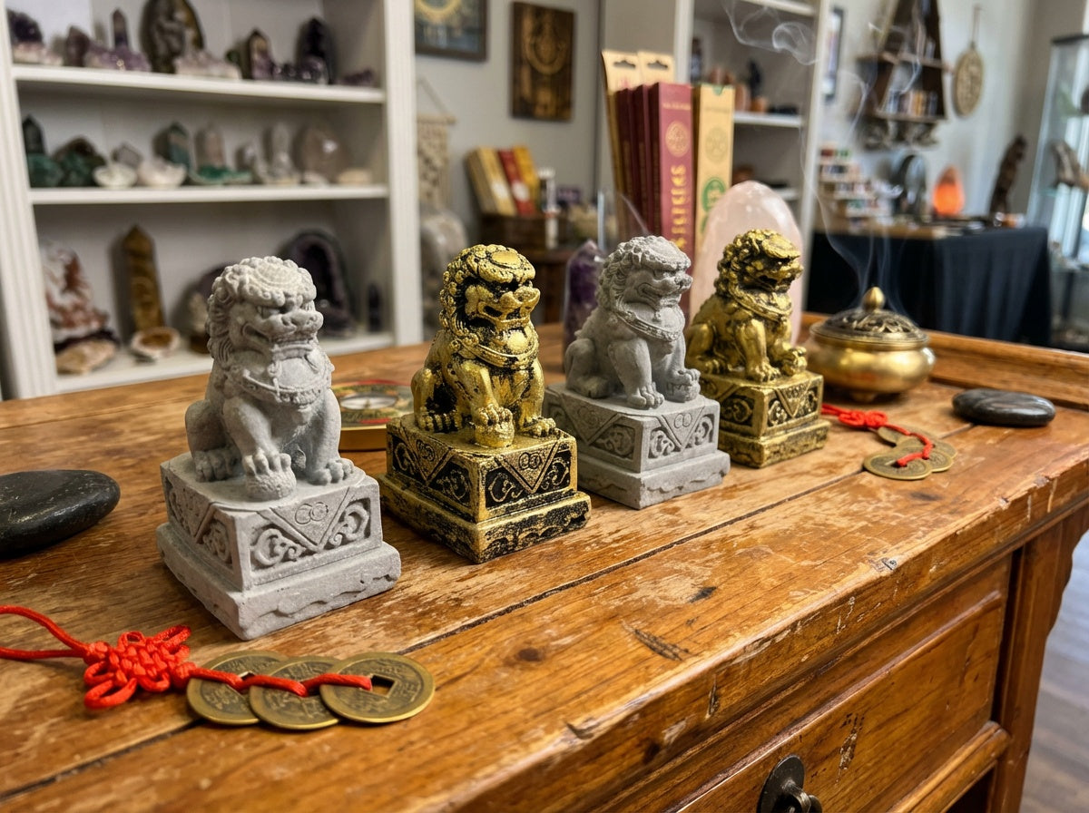 Miniature Foo Dog Statue