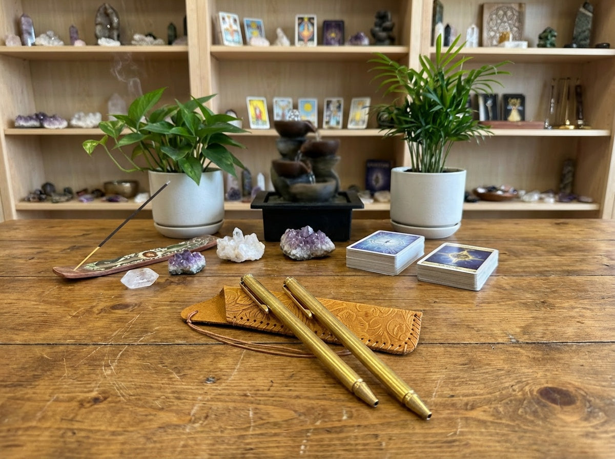 Retractable Brass Dowsing Rods