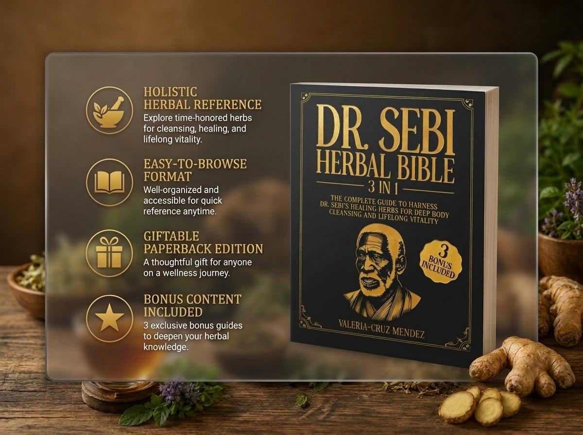 Dr. Sebi Herbal Bible: [3 IN 1]