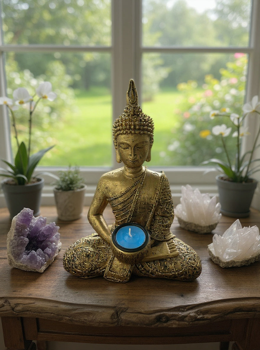 Velas de té de chakras sin aroma