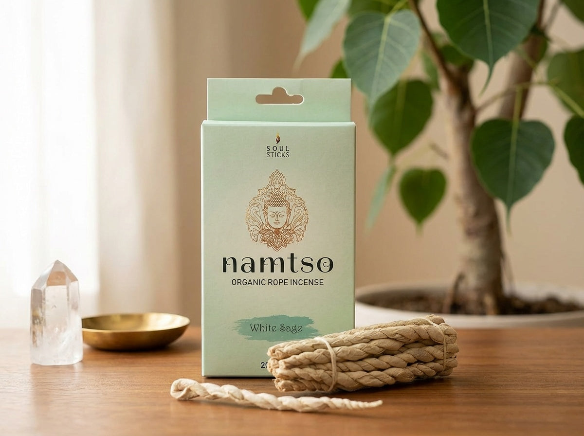 Incienso orgánico en forma de cuerda Namtso