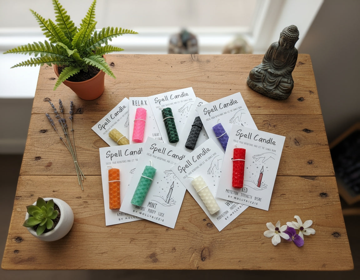 Beeswax Spell Candles