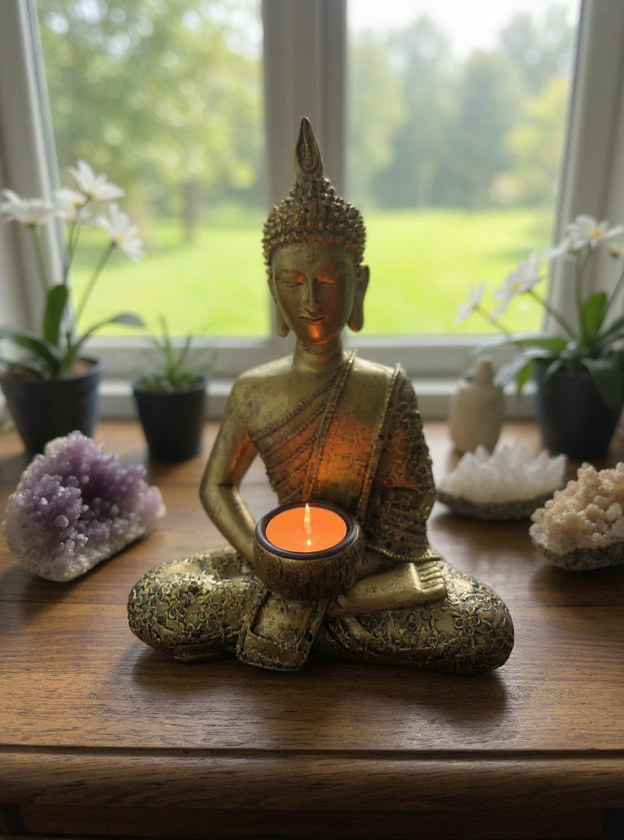 Velas de té de chakras sin aroma