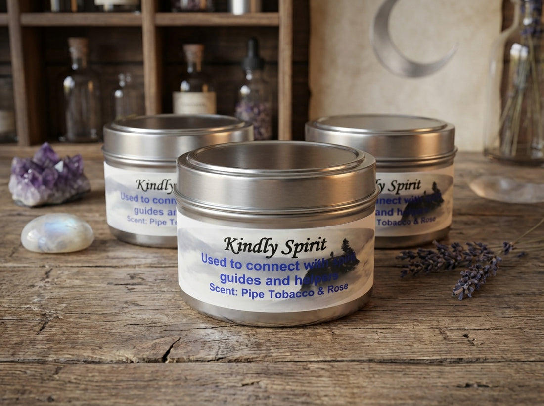 Kindly Spirit Tin Candle