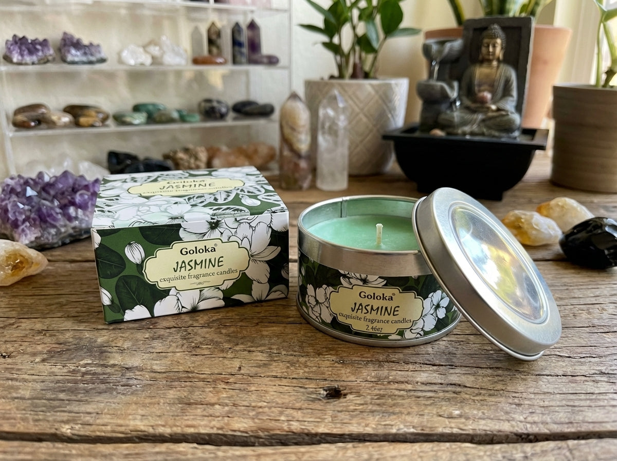 Velas de hojalata Goloka