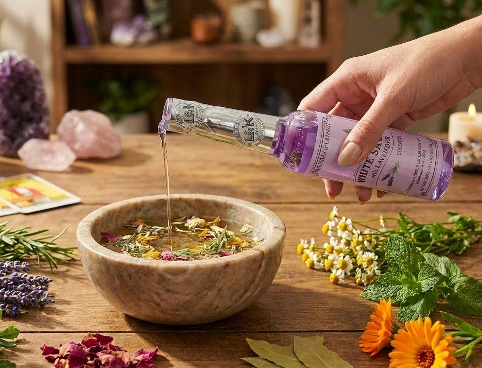 White Sage with Lavender Cologne