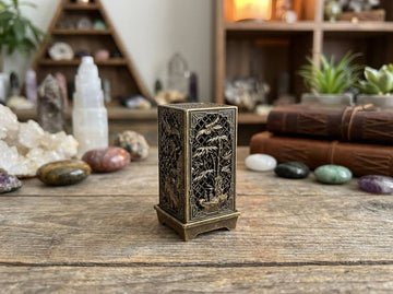 Chinese Metal Incense Holder