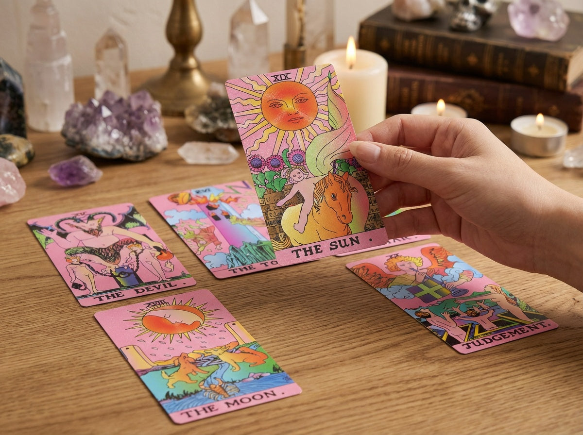 Rider Waite Tarot - Pink Edition