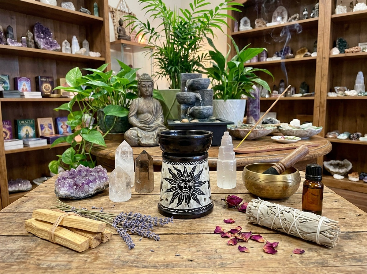 Sun-Moon-Star Oil Warmer