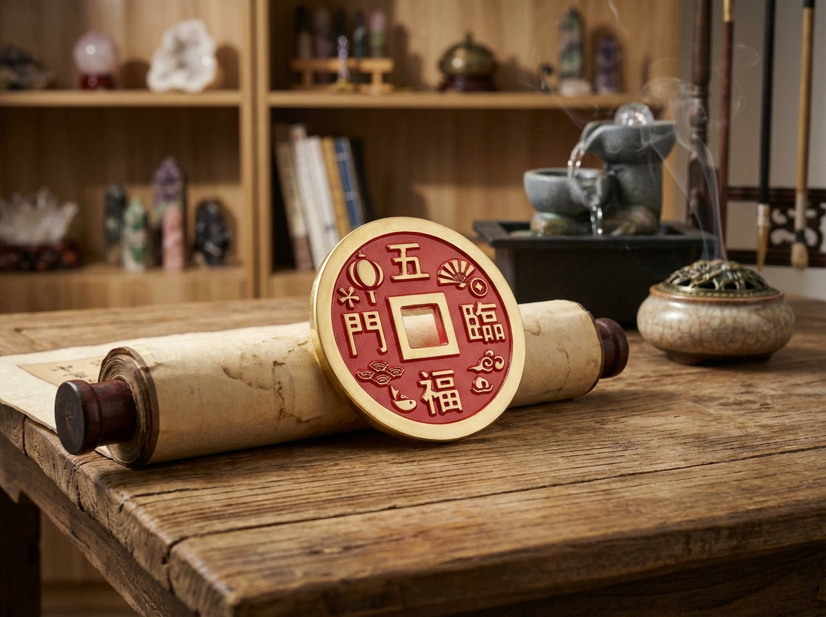 Chinese Celebration Copper Coins