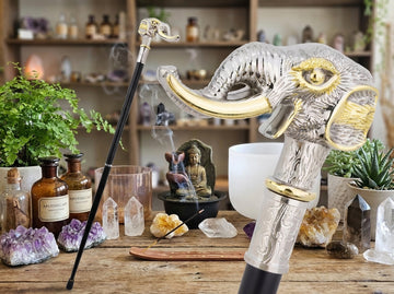 Elephant Guardian Walking Stick