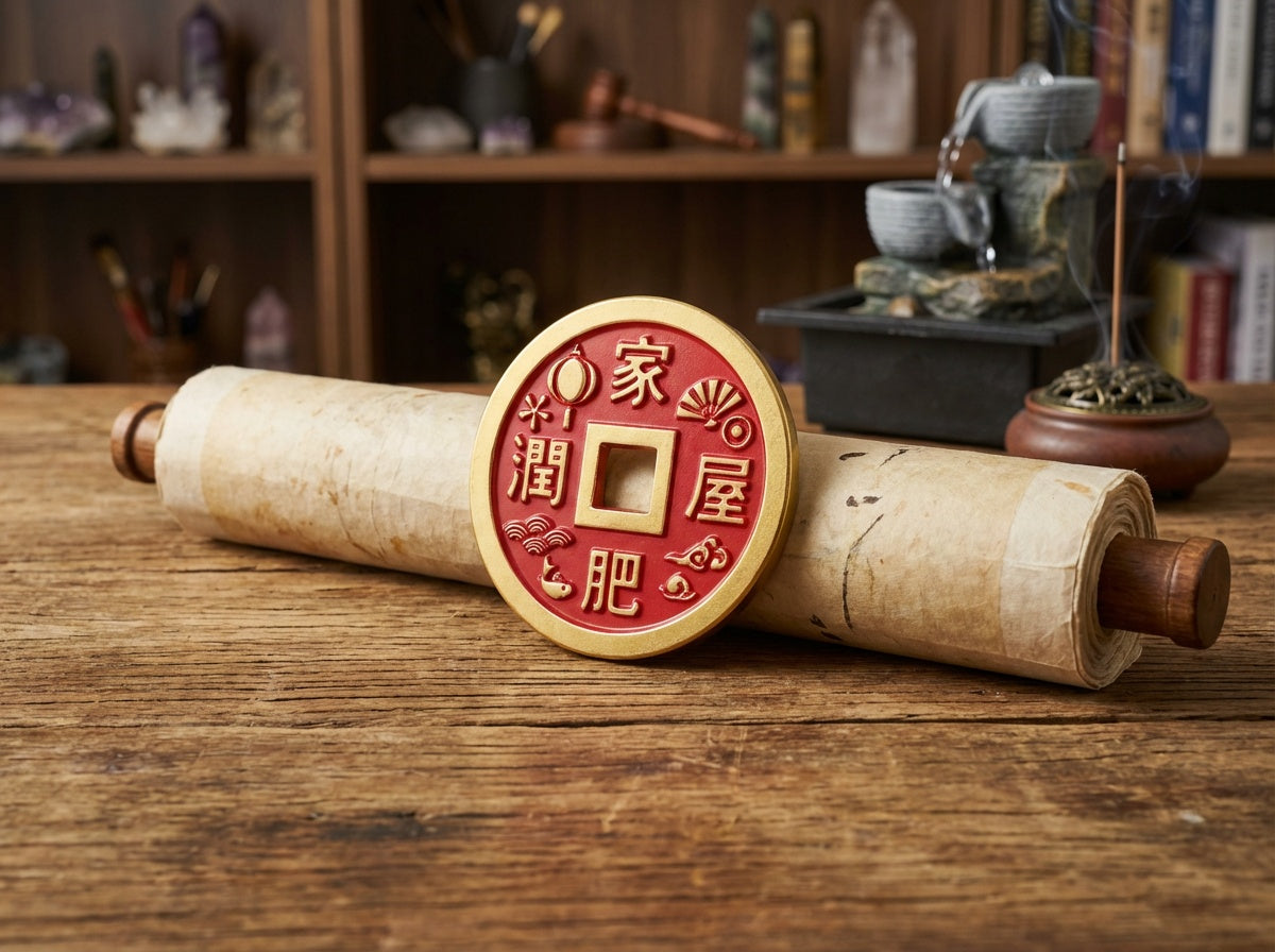 Chinese Celebration Copper Coins