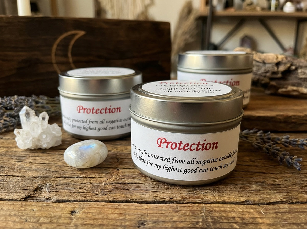 Vela protectora de 4 oz