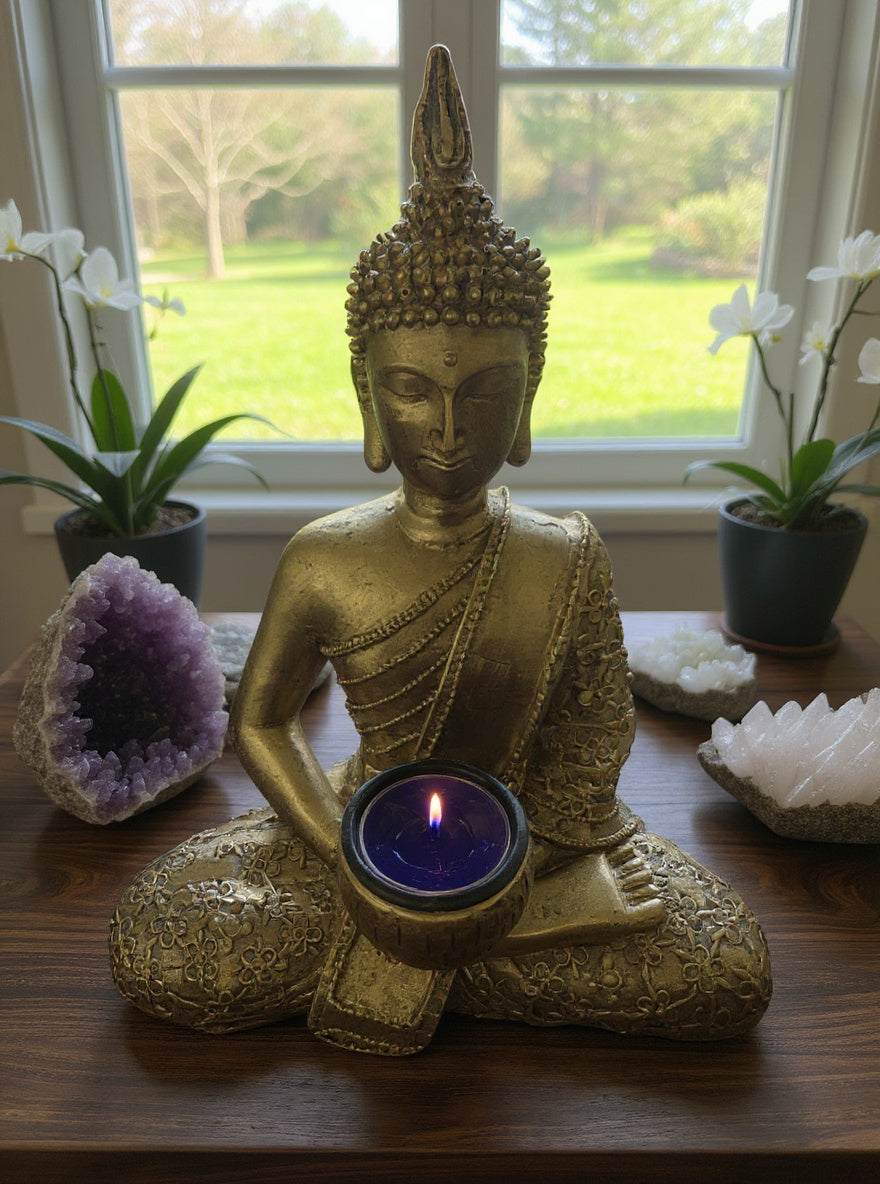 Velas de té de chakras sin aroma