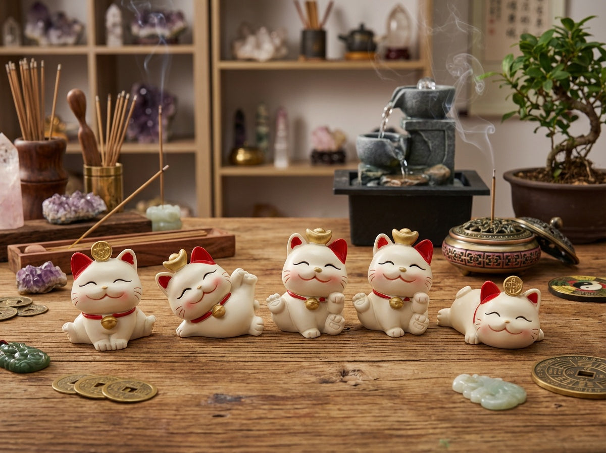 Joyful Whispers Maneki-Neko