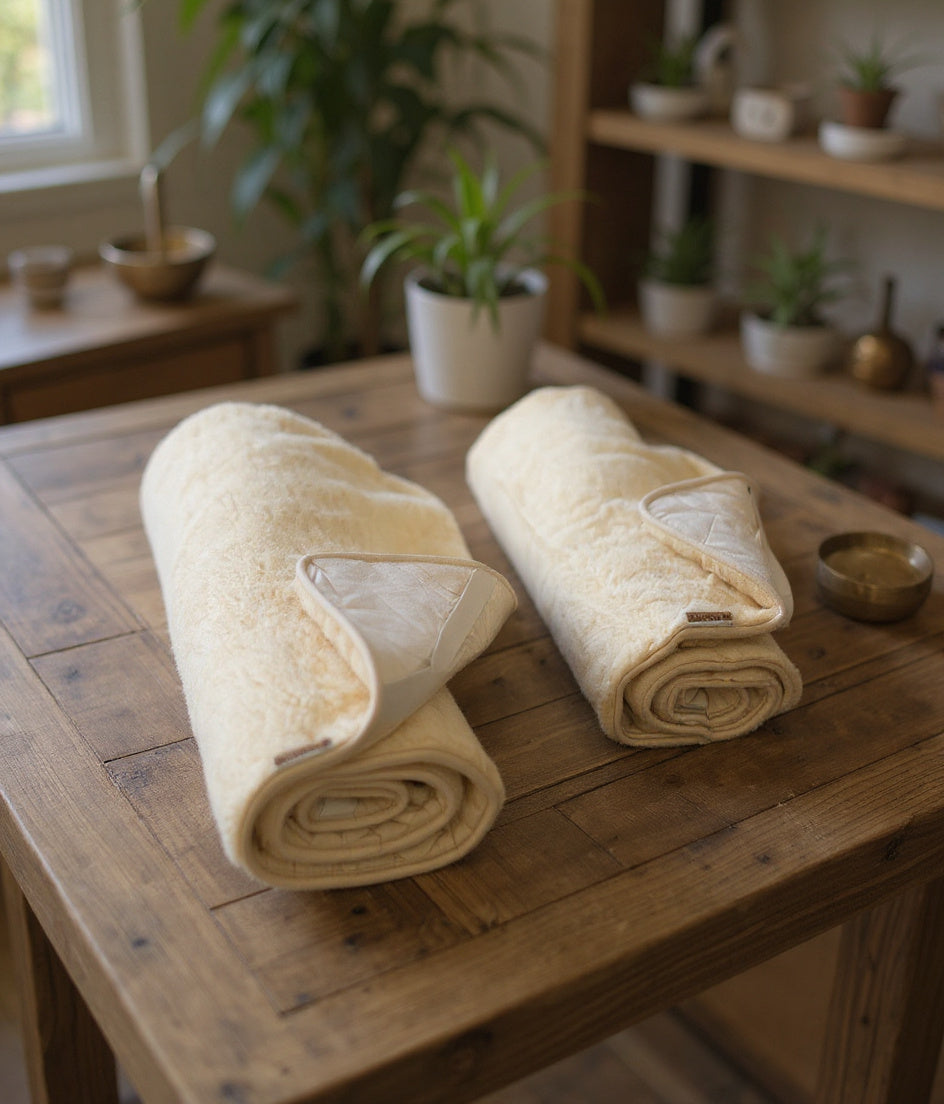 Sacred Merino Wool Yoga Mat Cover