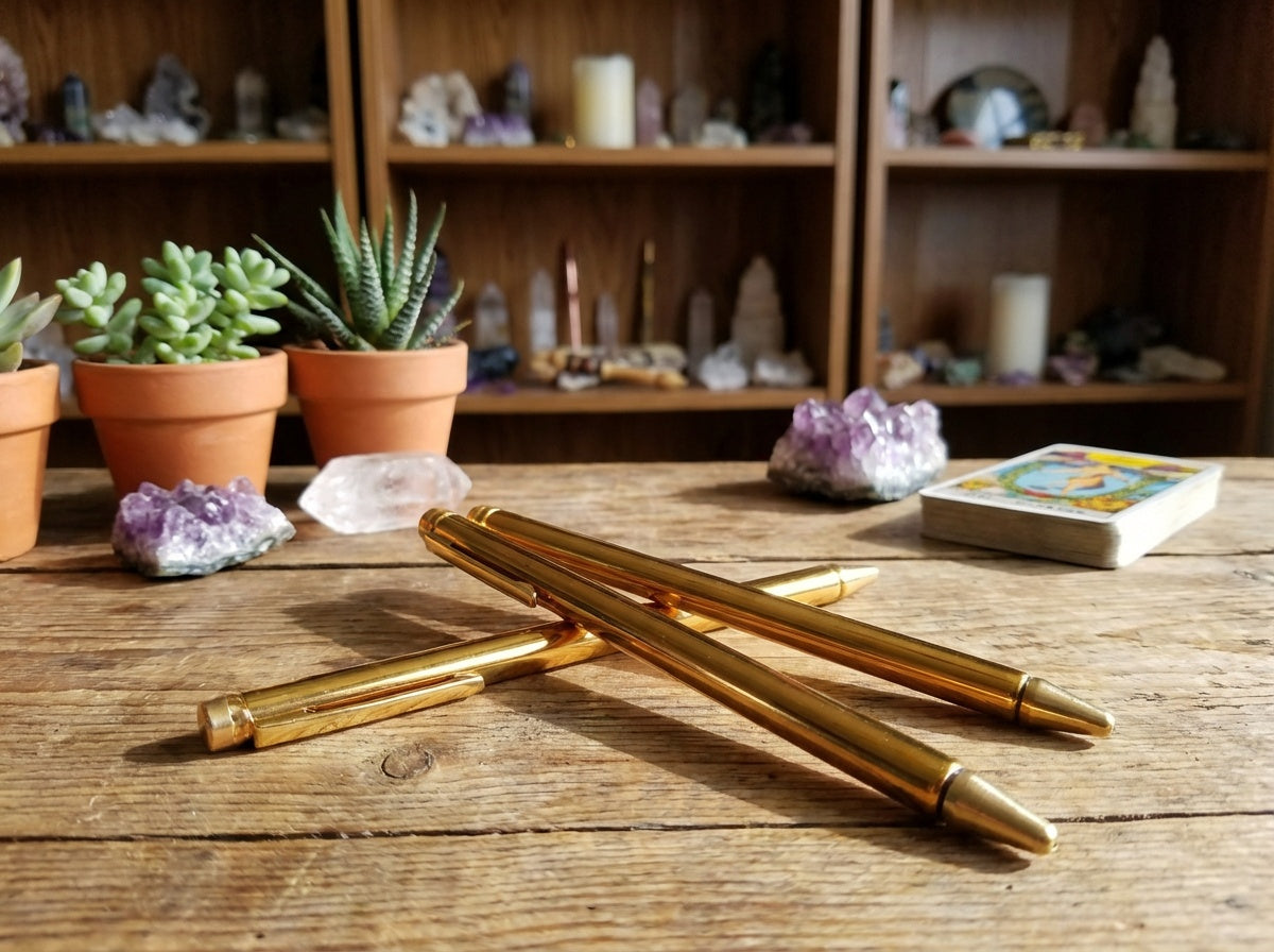 Retractable Brass Dowsing Rods